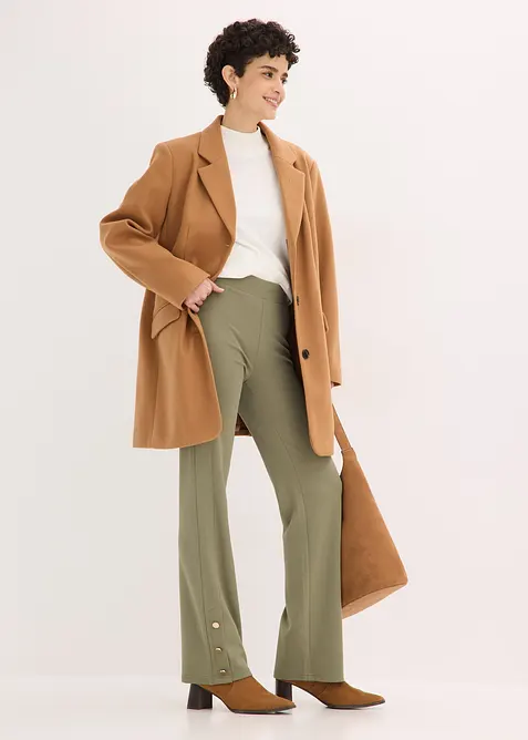 Jersey-Hose aus Punto di Roma, bonprix