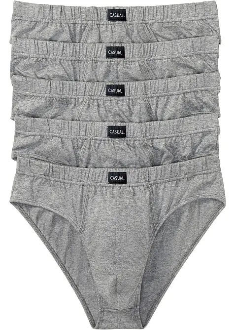 Lot de 5 slips maxi coton, bonprix