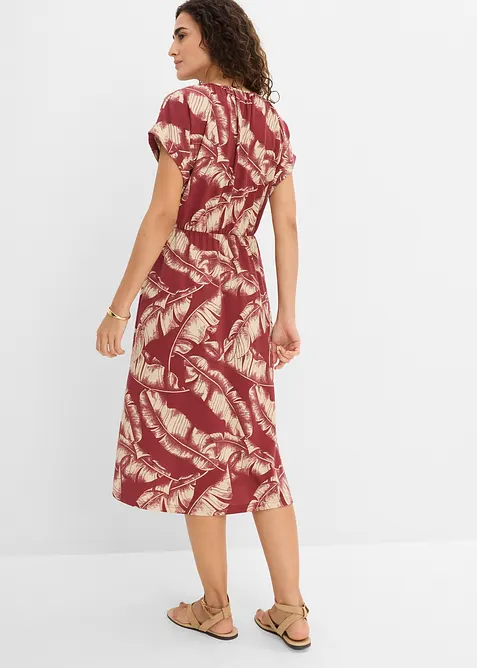 Jerseykleid aus flie&szlig;endem Viskose-Mix, bonprix