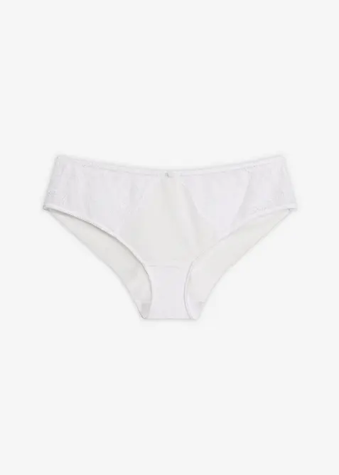 Lot de 2 culottes &agrave; dentelle, bonprix