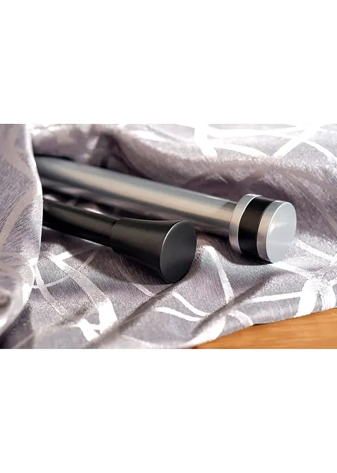 Tringle &agrave; rideaux extensible avec embout, bonprix