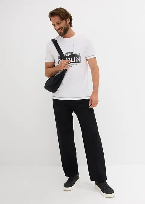 T-Shirt aus reiner Bio-Baumwolle, bonprix