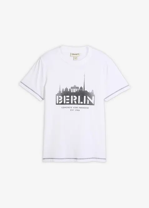 T-Shirt aus reiner Bio-Baumwolle, bonprix