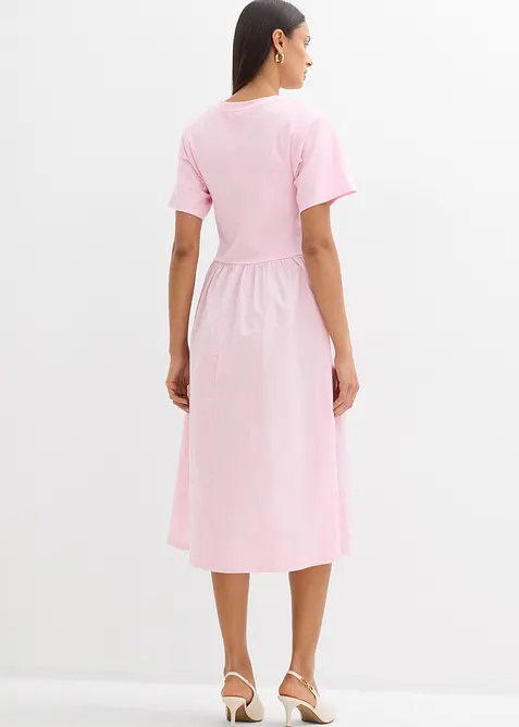 Midikleid aus reiner Baumwolle, bonprix
