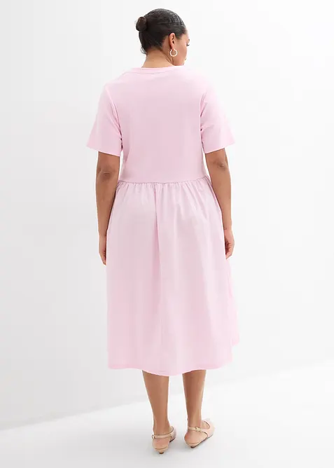 Midikleid aus reiner Baumwolle, bonprix