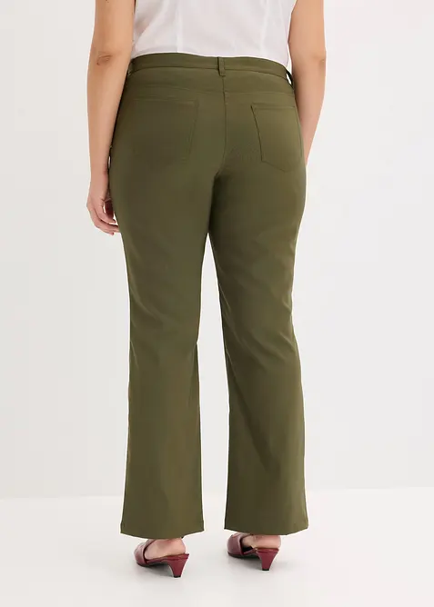 Pantalon extensible, bootcut, bonprix