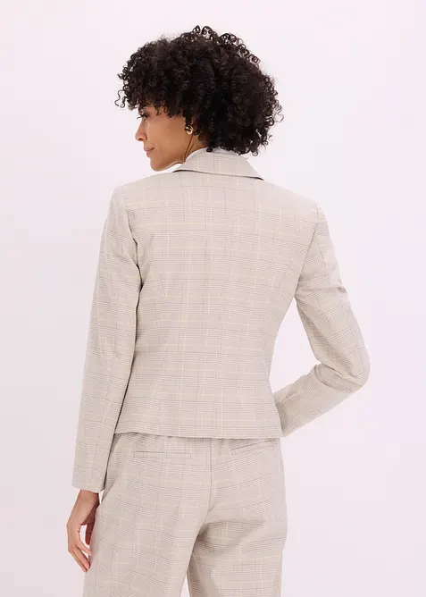 Blazer &agrave; carreaux &eacute;cossais, bonprix