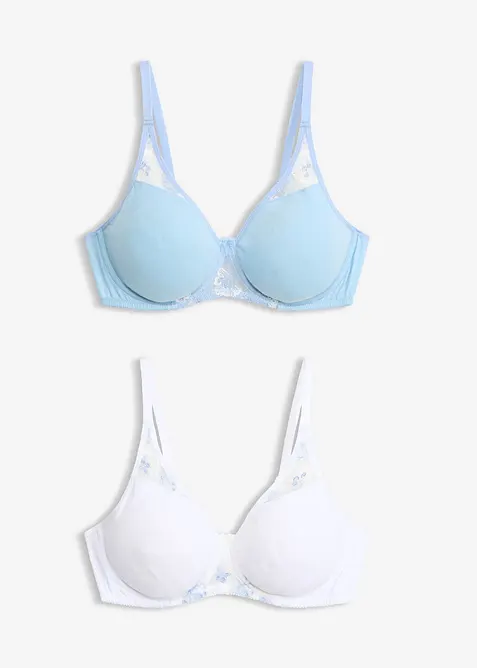 BH mit B&uuml;gel (2er Pack), bonprix