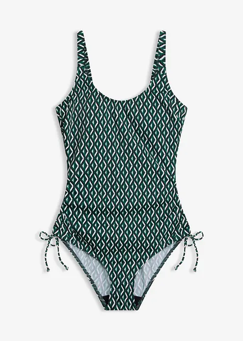 Badeanzug mit Bindeb&auml;ndern, bonprix