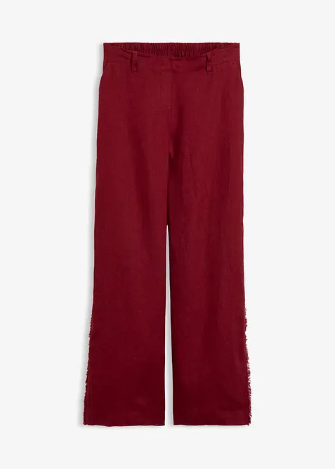 Pantalon large en lin, bonprix
