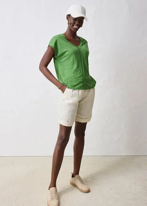 Shirt aus reinem Leinen, bonprix