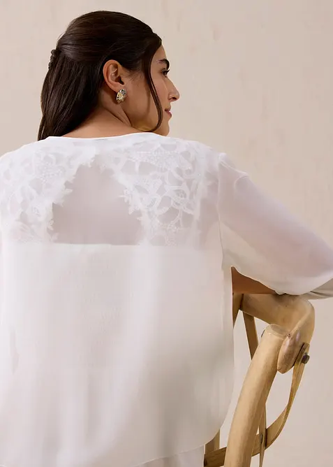 Bolero aus feinem Chiffon, bonprix