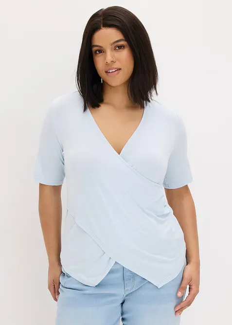 T-shirt doux en viscose extensible, bonprix