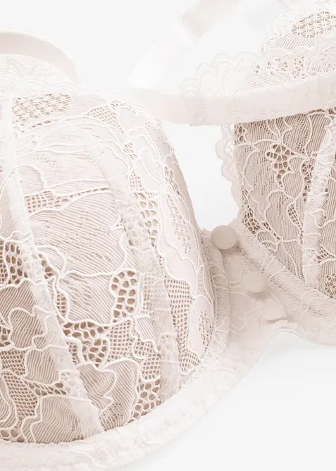 Soutien-gorge balconnet en dentelle &eacute;l&eacute;gante, bonprix