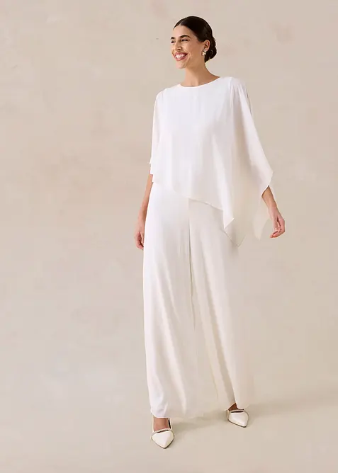 Overall aus feinem Chiffon, bonprix