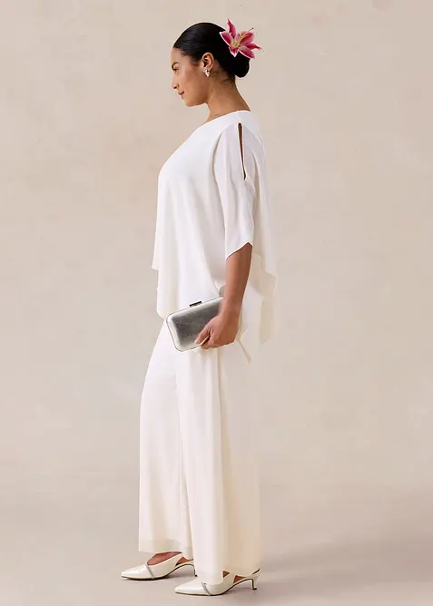 Overall aus feinem Chiffon, bonprix