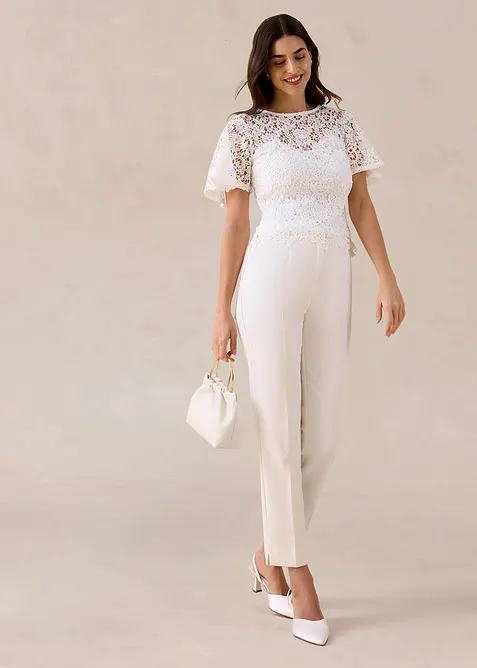 Spitzenshirt, bonprix