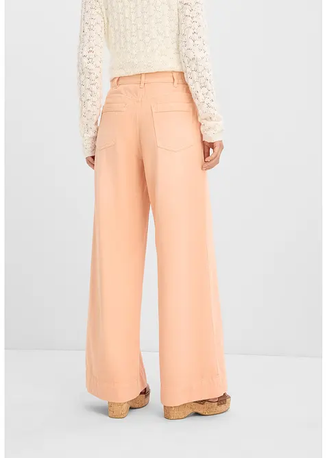 Wide-Leg-Jeans High Waist, bonprix