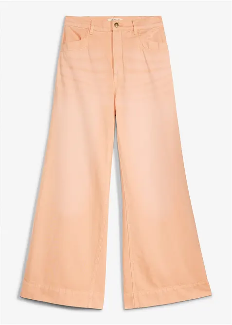 Wide-Leg-Jeans High Waist, bonprix