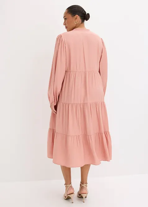 Midikleid aus softem Viskose-Mix, bonprix