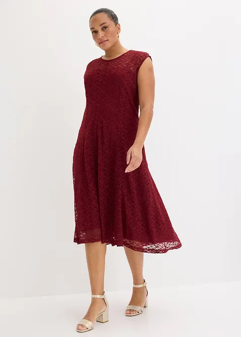 Ausgestelltes Spitzenkleid, bonprix
