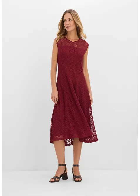 Ausgestelltes Spitzenkleid, bonprix