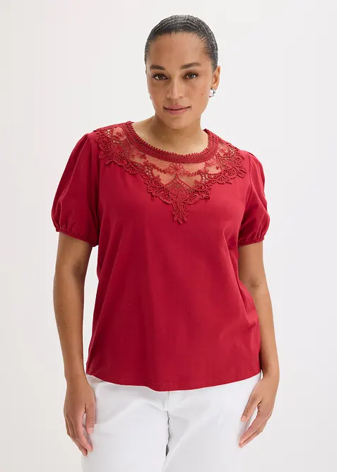 T-shirt en coton extensible, bonprix