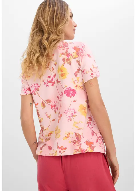 Shirt mit Bl&uuml;ten Print, bonprix