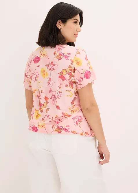 T-shirt &agrave; imprim&eacute; floral, bonprix