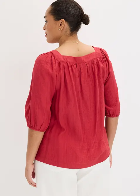 Blouse &agrave; effet froiss&eacute;, bonprix