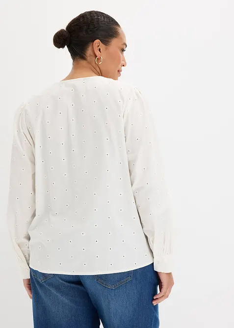 Chemisier en popeline solide, bonprix