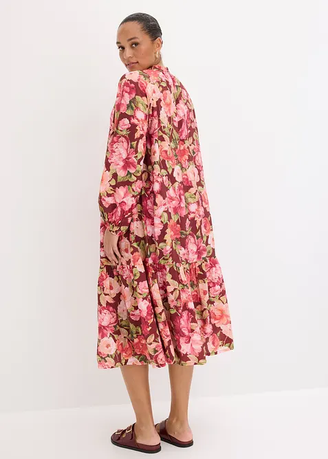 Robe midi fluide, bonprix