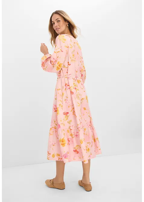 Midikleid aus softem Viskose-Mix, bonprix