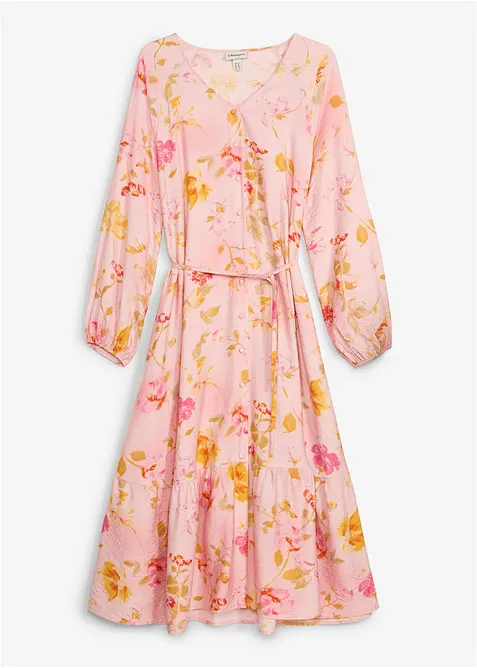 Midikleid aus softem Viskose-Mix, bonprix