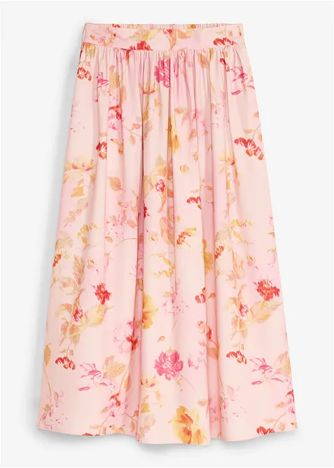 Maxirock aus luftigem Cr&ecirc;pe, bonprix