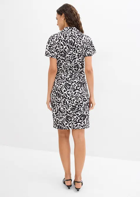 Minikleid mit tiefem Ausschnitt, bonprix