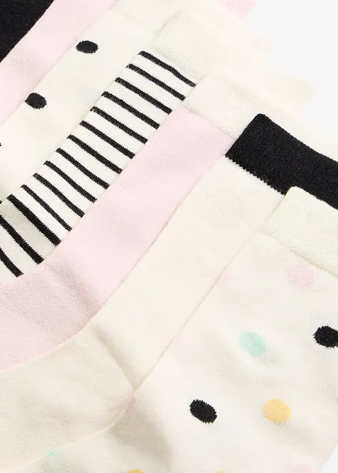 Lot de 7 paires de chaussettes coton, bonprix