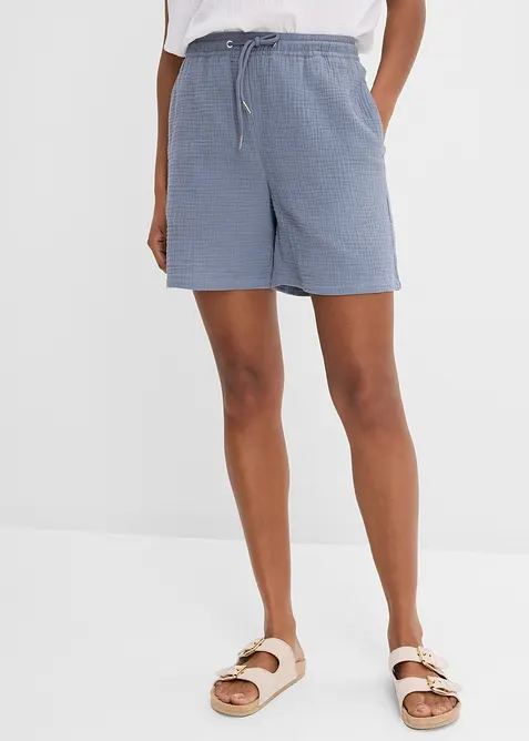 Short en gaze de coton, bonprix