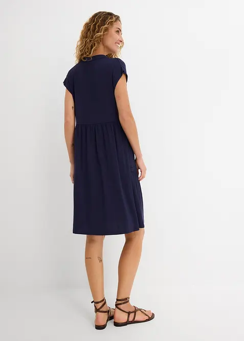 Robe-tunique douce en viscose extensible, bonprix