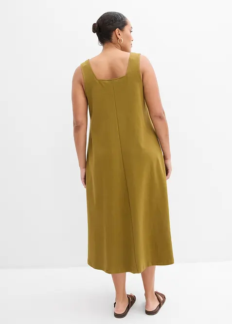 Jerseykleid aus reiner Bio-Baumwolle, bonprix