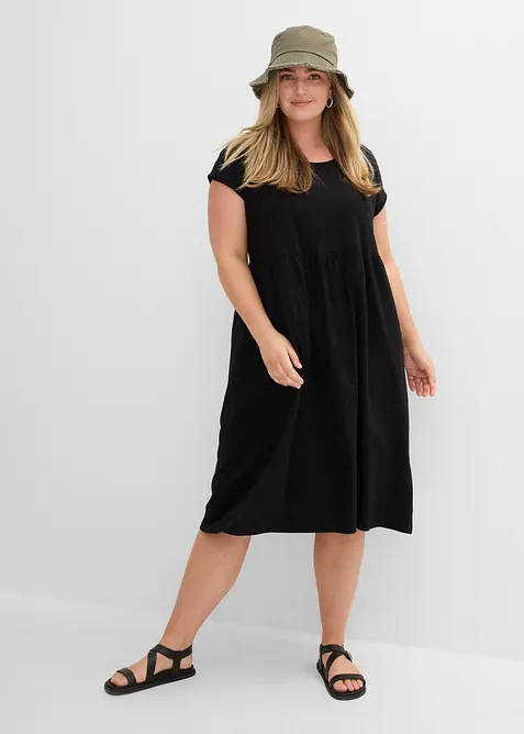 Midikleid aus reiner Bio-Baumwolle, bonprix