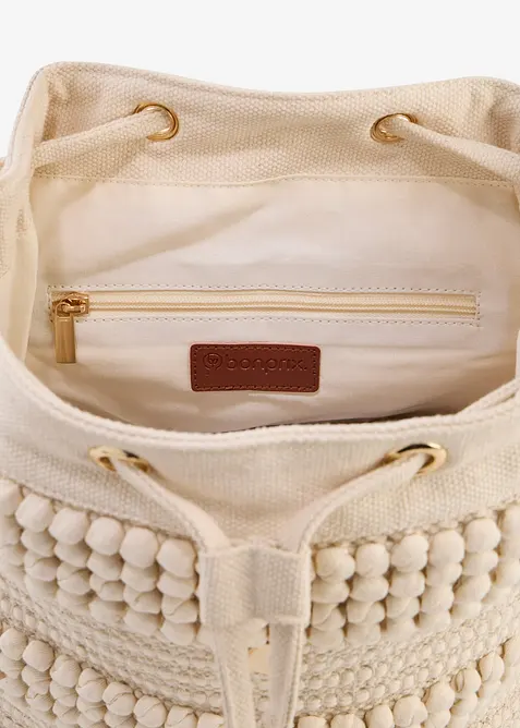 Sac &agrave; dos en macram&eacute;, bonprix