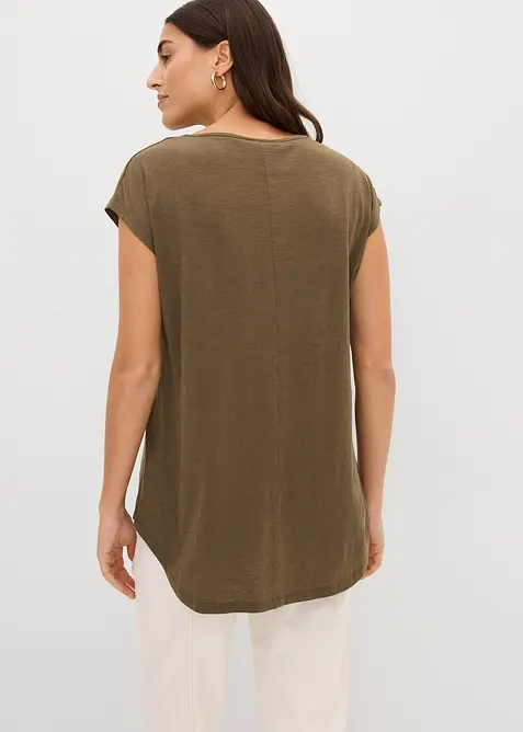 Longshirt aus reiner Bio-Baumwolle, bonprix