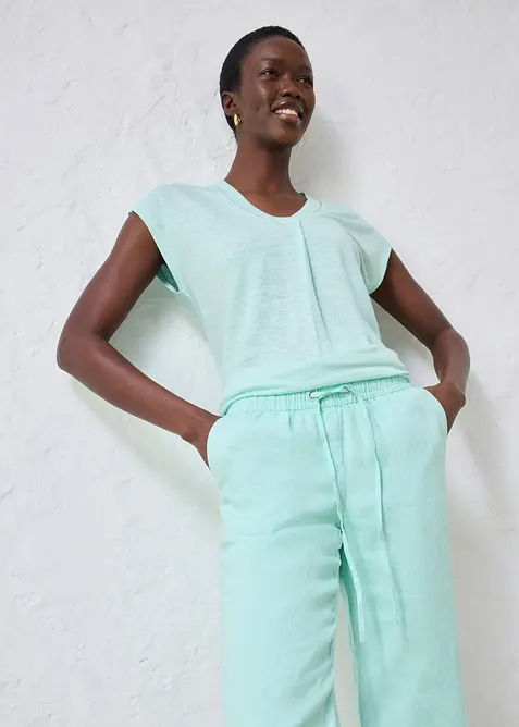 Schlupfhose  aus reinem Leinen, bonprix