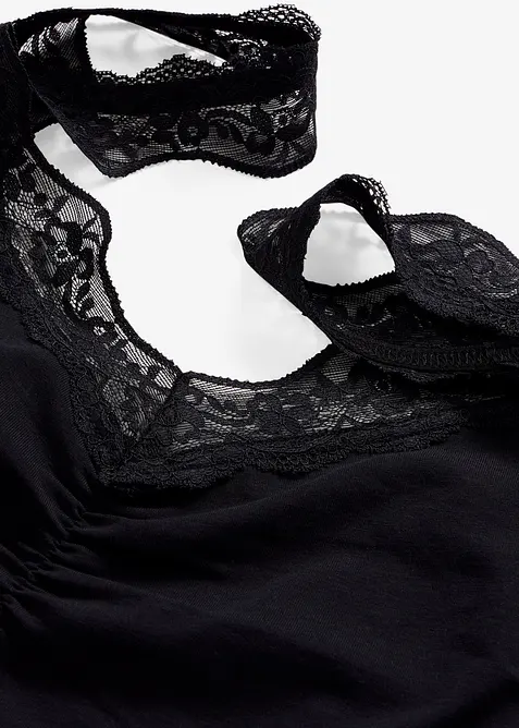 Nuisette &agrave; bretelles en dentelle, bonprix