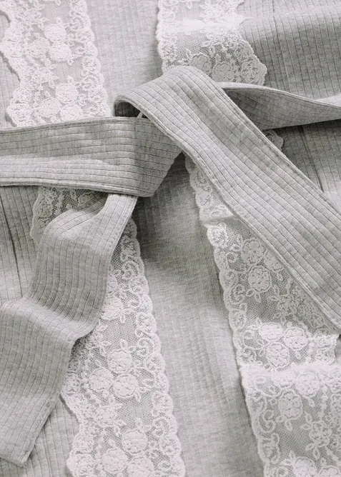 Kimono en coton c&ocirc;tel&eacute;, bonprix