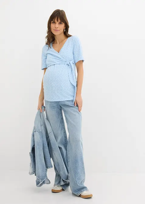 2-in-1 Wickeloberteil f&uuml;r die Schwangerschaft und danach, bonprix