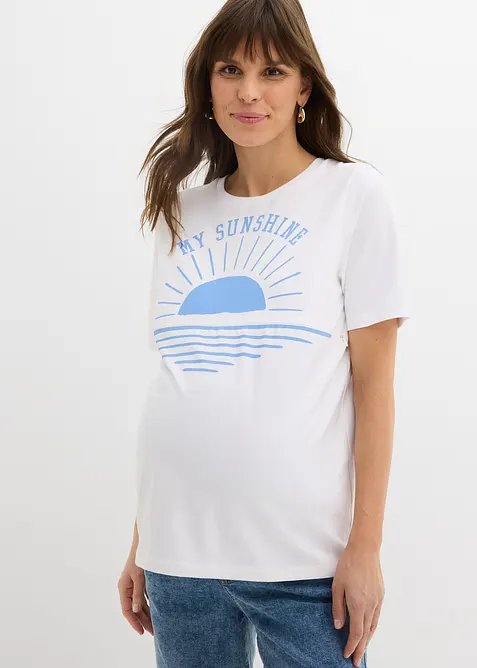 T-shirt de grossesse et d&rsquo;allaitement en coton, bonprix