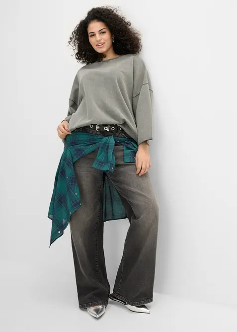 Sweat-shirt oversize, bonprix