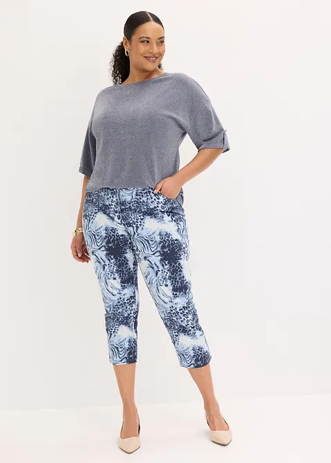 T-shirt brillant en viscose majoritaire, bonprix